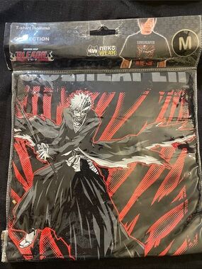 Taka Black Tee with Red Anime Kanji Graphic